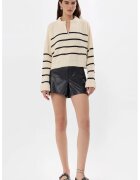 HiCCUP Pulover dama - tricotat cu alb - tricot - Alb
