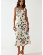 HiCCUP Rochie maxi - imprimeu floral - multicolor - material textil