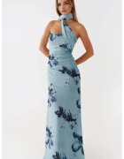 HiCCUP Rochie maxi - mulata - fara bretele - albastra - tul