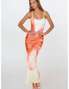 HiCCUP Rochie maxi mulata - imprimeu floral - multicolor - tul