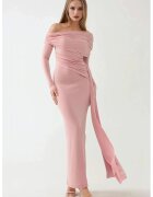 HiCCUP Rochie maxi - roz - tul