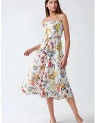 HiCCUP Rochie midi - imprimeu - multicolor - material textil