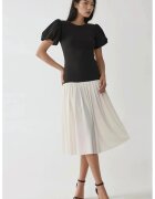HiCCUP Rochie midi - mulata - guler rotund - tricotata