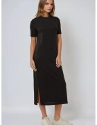 HiCCUP Rochie Midi - Negru - bumbac