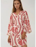 HiCCUP Rochie mini decolteu in V - material textil