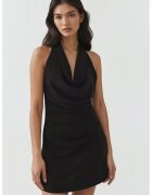 HiCCUP Rochie mini - decolteu in V - negru - textil - Negru