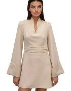 HiCCUP Rochie mini eleganta - Bej