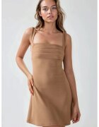HiCCUP Rochie mini - Maro - Poliester/Elastan