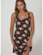 HiCCUP Rochie mini - mulata cu imprimeu - negru - bumbac