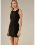 HiCCUP Rochie mini - voluminoasa - neagra - textil