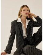 HiCCUP Sacou dama Reece - croiala relaxata - gri - textil