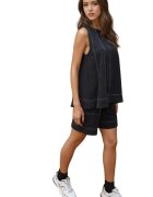 HiCCUP Set doua piese - talie inalta - picioare late - negru - denim