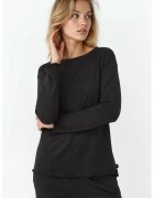 HiCCUP Set pijamale maneca lunga - croiala lejera - negru - jerseu -