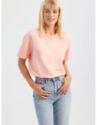HiCCUP Tricou dama - bumbac - decolteu rotund - roz