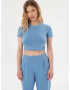 HiCCUP Tricou dama crop basic