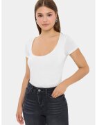 HiCCUP Tricou dama - maneca scurta - alb - Alb