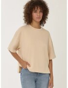 HiCCUP Tricou dama viscoza/poliester/elastan - bej