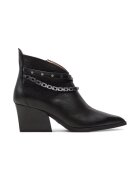 Hispanitas Botine Cervo-I24 HI243597 Negru - Piele lacuita