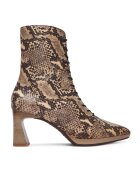 Hispanitas Botine dama C006 HI254379 - Piele naturala - Maro