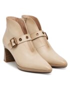 Hispanitas Botine dama HI254244 - Piele naturala - Crem