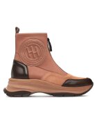 Hispanitas Ghete dama 303067779 - Piele naturala - Maro - Maro