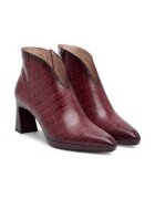 Hispanitas Pantofi dama 305492807 - Piele naturala - Visiniu -