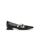 Hispanitas Pantofi dama Piele naturala - Negru - Negru