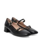 Hispanitas Pantofi dama - piele naturala - negru - toc
