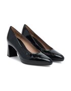 Hispanitas Pantofi dama - piele naturala - negru - toc inalt
