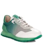 Hispanitas Pantofi verde-alb - stofa - piele - sintetic - pentru femei - slip on