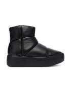 Hoegl Ghete dama pana la glezna - Hogl - 305666475 - piele naturala - negru