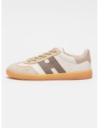 Hogan Pantofi sport din piele intoarsa cu garnituri Cool - Maro taupe/Caramel/Crem