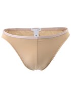 HOM Chiloti uni cu talie elastica - Nude