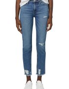 Hudson Blugi drepti crop cu talie inalta - Albastru