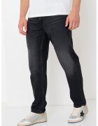 Hugo Blugi relaxed fit cu aspect decolorat - Negru