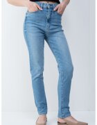 Hugo Blugi skinny cu talie inalta - Albastru deschis