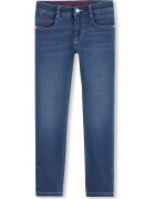 Hugo Blugi slim-fit cu talie medie - Albastru prafuit