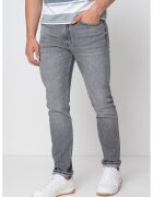 Hugo Blugi slim fit cu talie medie - Gri melange