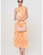 Hugo Bluza cu model floral - fara maneci - Galben/Roz