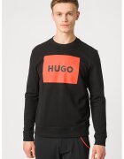 Hugo Bluza de trening cu imprimeu logo Duragol 222 - Negru