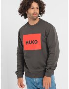 Hugo Bluza de trening cu imprimeu logo Duragol 222 - Rosu/Gri inchis