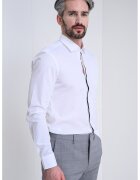 Hugo Camasa slim fit cu guler clasic Keidi - Alb optic