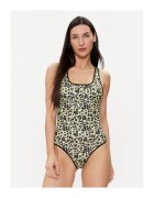 Hugo Costum de baie dama galben - negru -