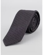 Hugo Cravata de matase cu model logo - Negru