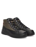 Hugo Ghete barbati Black 003 - piele naturala - negru - Negru/Maro
