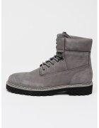 Hugo Ghete din piele Draven - Gri deschis