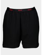 Hugo Pantaloni de pijama cu banda logo in talie - Negru