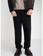 Hugo Pantaloni relaxed fit cu buzunare - Negru stins