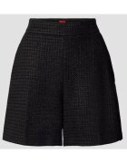 Hugo Pantaloni scurti Helenda - bumbac/poliester - negru