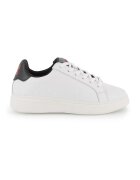 Hugo Pantofi sport de piele cu logo - Alb